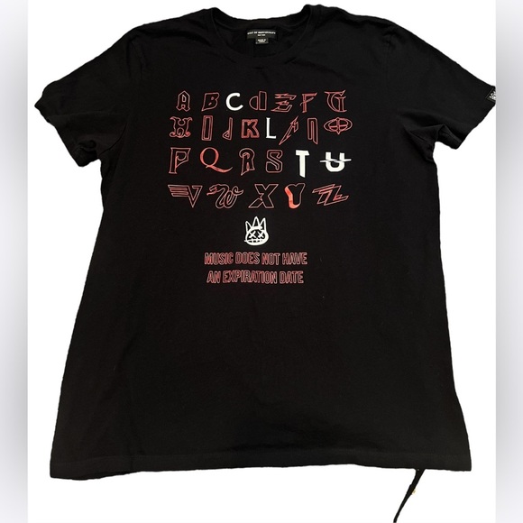 Cult Of Individuality Music Does Not Have An Expiration Date ABC’s Men’s Tshirt - Picture 1 of 12